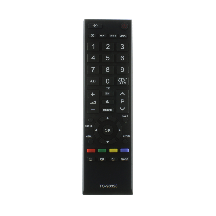 CT90326 REPLACEMENT REMOTE CONTROL FOR Toshiba TV's C-T90326