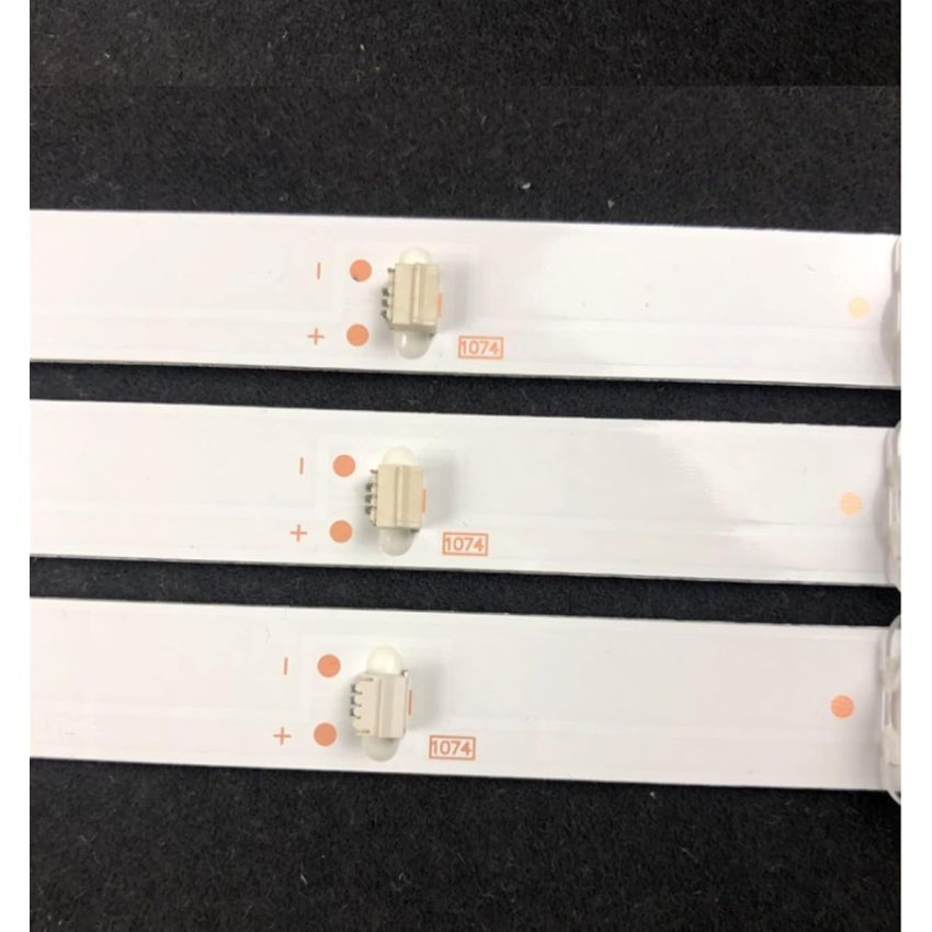 KIT 3 pcs STRIP 8 LED TV KONKA 43E20-3X8-8S1P-1410-0D20 CC02430D738V04  