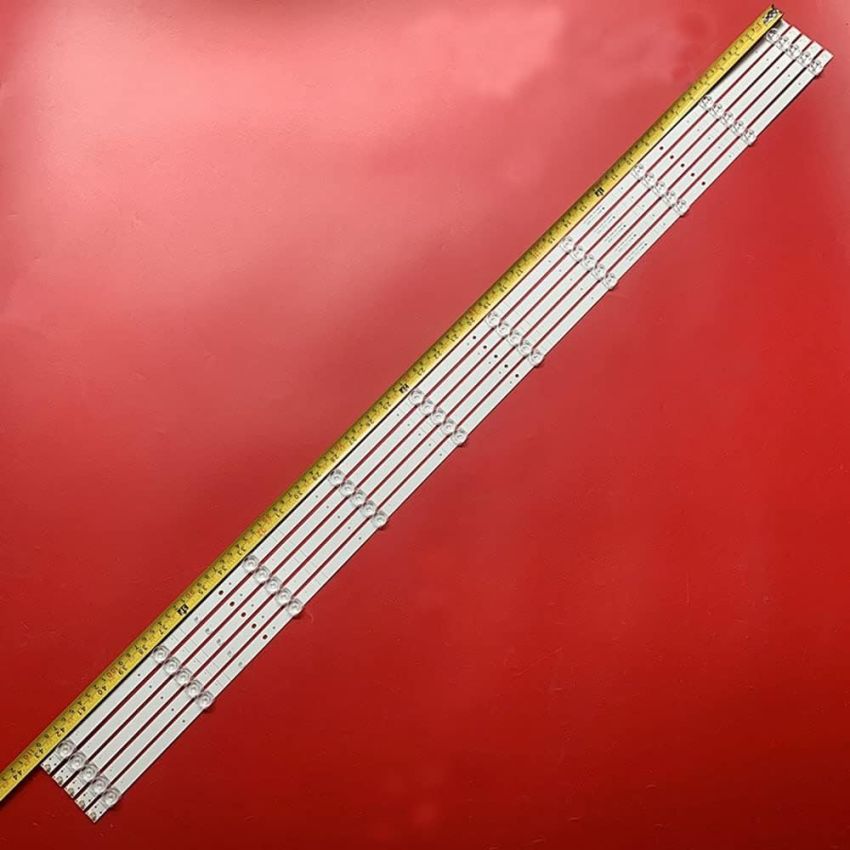 KIT 5 PCS STRIP 10 LED TV HISENSE JL.D580A1330-003AS-M-V01 HD580S1U91S1  