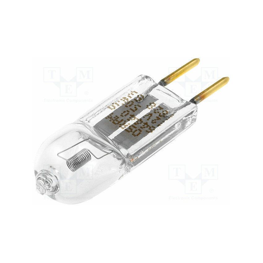 HALO-6.3/50/12  Filament lamp: halogen; 12VAC; 50W; GY6,35; 910lm