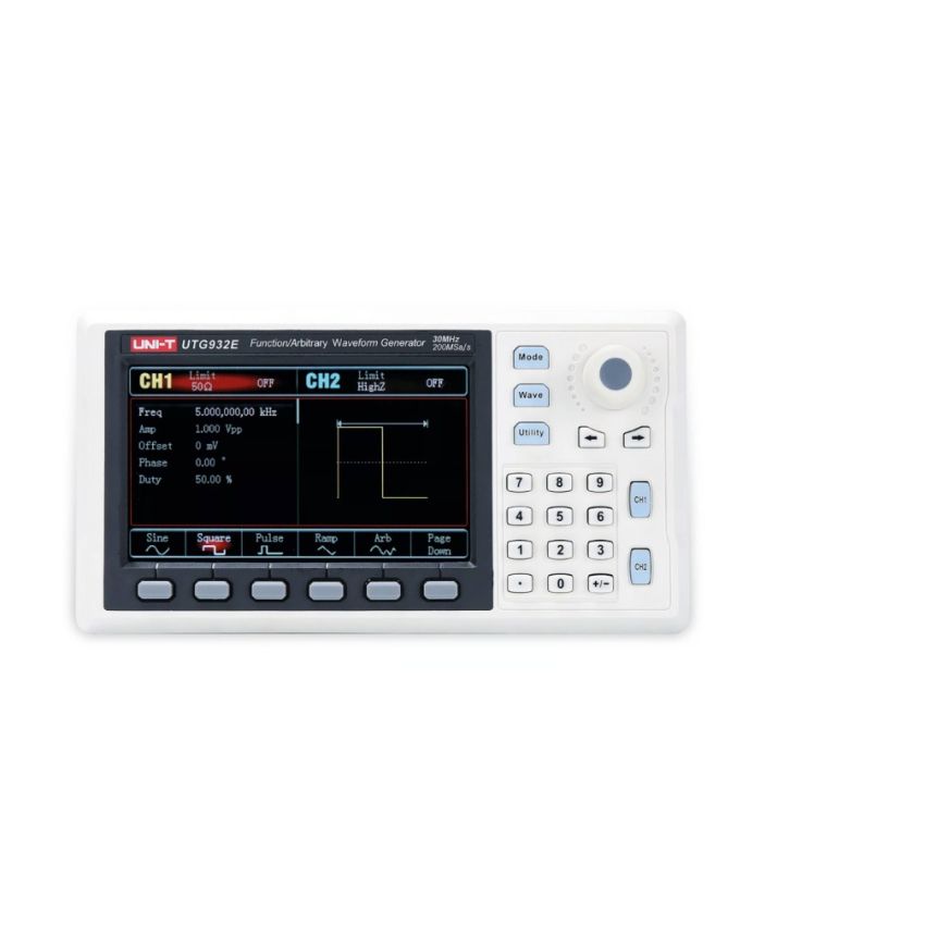 UTG932E Dual-Channel DDS Function Generator (30 MHz)