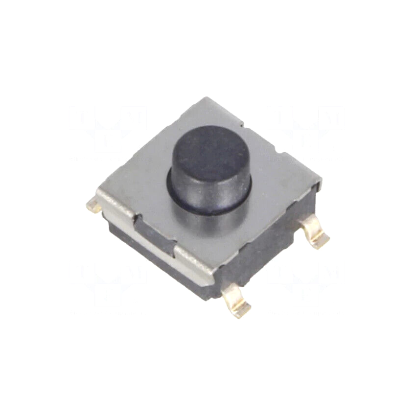 B3FS-1010 Microswitch TACT; SPST-NO; Pos: 2; 0.05A/24VDC; SMT; none; 0.98N (X2)