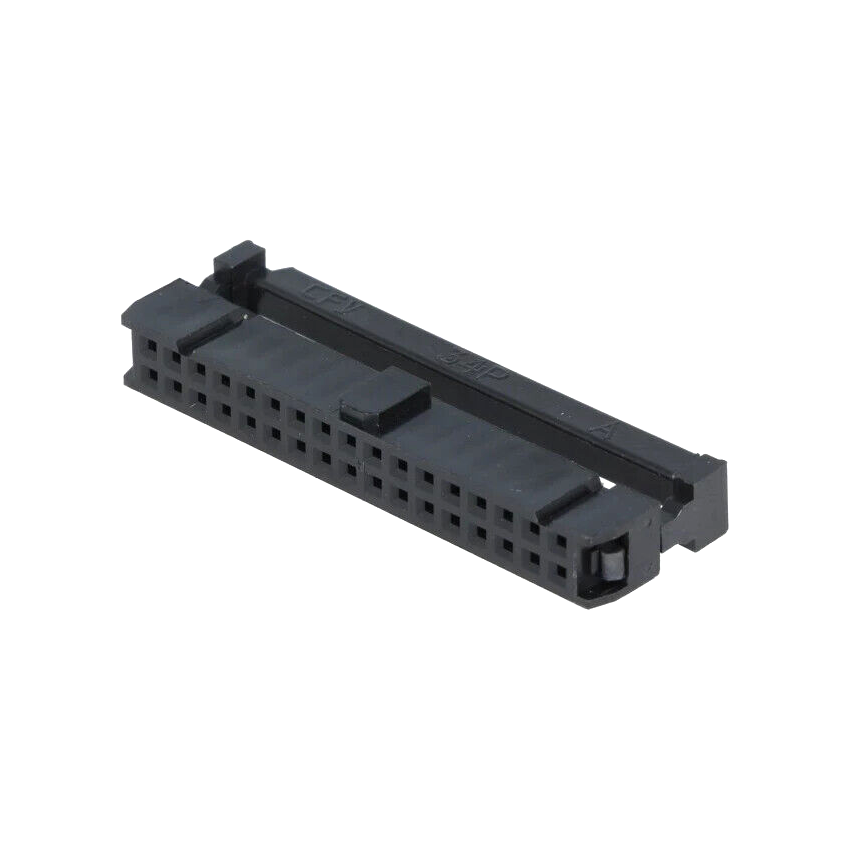 DS1016-34MASIBB; IDC; female; PIN: 34; with cable clamp; IDC; for ribbon cable