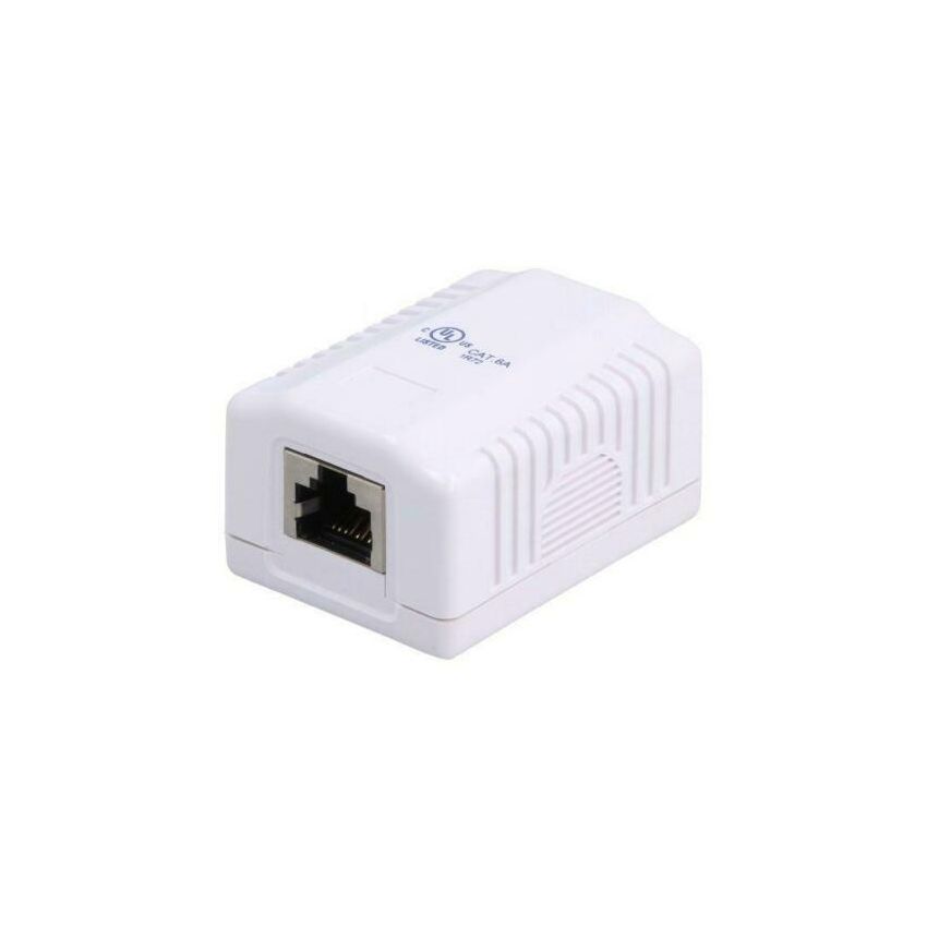 LOG-NP0073 RJ45; Cat: 6a; shielded,single; Layout: 8p8c; RJ45 socket
