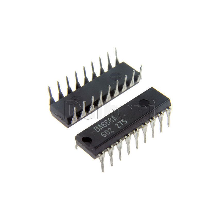 BA668A  ROHM INTEGRATED CIRCUIT DIP  (LOT OF 10)
