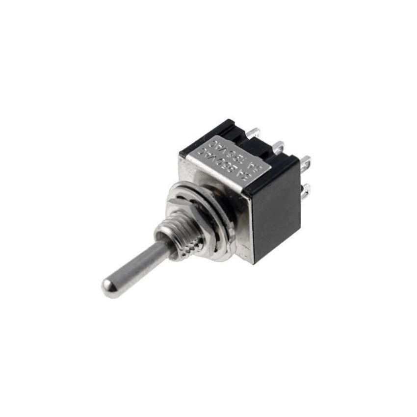 TSM203A1 Switch toggle 3-position DP3T ON-OFF-ON 3A/250VAC -25÷85°C NINIGI