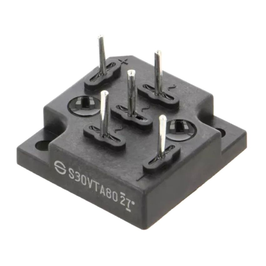 S30VTA80-500 Bridge rectifier: three-phase; Urmax: 800V; If: 30A; Ifsm: 400A;THT
