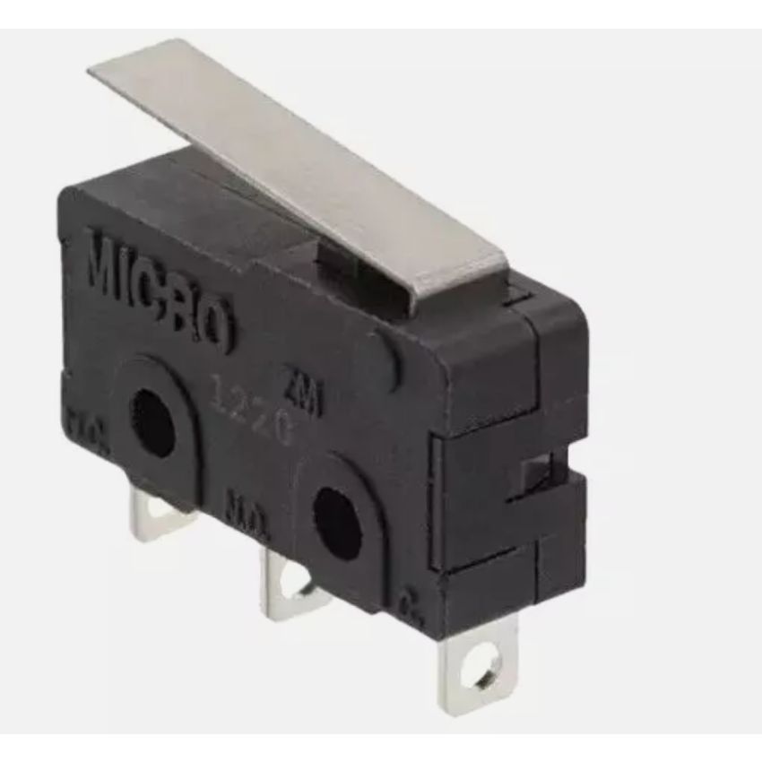 ZM50D10B01 Microswitch SNAP ACTION; 5A/250VAC; 5A/30VDC; with lever; SPDT