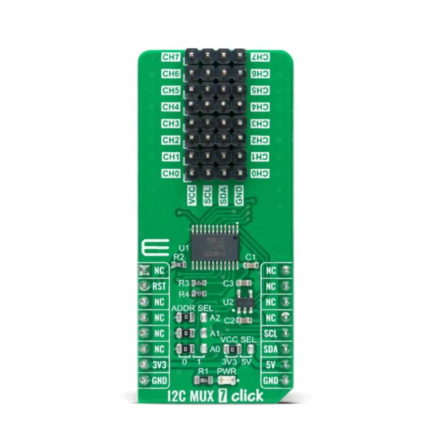 MIKROE-5069 Interface Development Tools I2C MUX 7 Click
