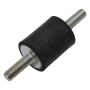 DVA1-20-25-M6-40 Vibration isolator M6 Ø20mm rubber Spacer leng25mm