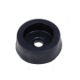 KM-NOGA-GUMA Screw fastened foot rubber black H5mm Ø14mm (LOT OF 10PCS)