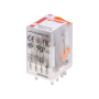 R3N-2013-23-5230-WT  Relay: electromagnetic; 3PDT; Ucoil: 230VAC; Icontacts max