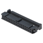 DS1016-34MASIBB; IDC; female; PIN: 34; with cable clamp; IDC; for ribbon cable