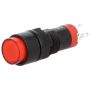 V10Y-11-6R Switch push-button 1-position SPDT 0.5A/250VAC 1A/24VDC red  ONPOW