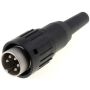 T 3374 501 Plug; DIN; male; PIN:5; Pin layout:240Â°; straight; for cable; 30 UK