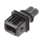 106462-1 Connector: automotive; JPT; male; plug; for cable; PIN: 2; black 'UK'