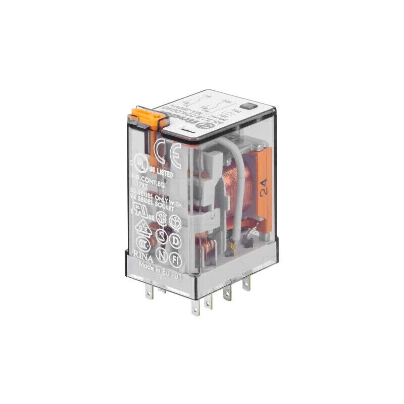 55.32.8.024.0040 Relay: electromagnetic; DPDT; Ucoil: 24VAC; 10A/250VAC; 10A/30V