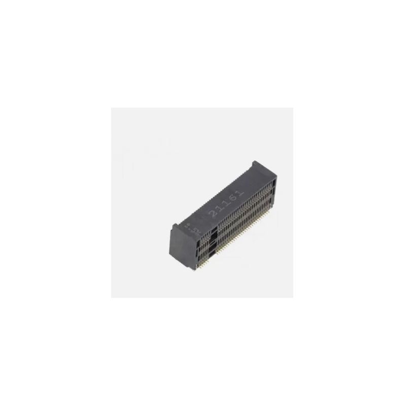 123A-85MA0 Connector: M.2 (NGFF); horizontal; SMT; gold flash; PIN: 67; 0.5A