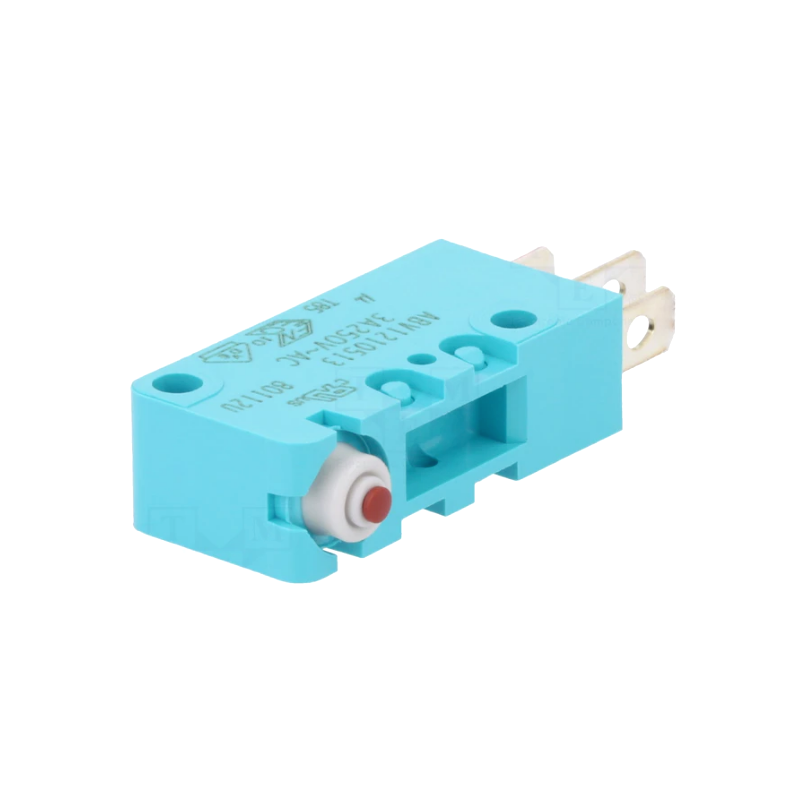 ABV1210503 Microswitch, Miniature, Pin Plunger, SPDT, Quick Connect, Solder, 5 A