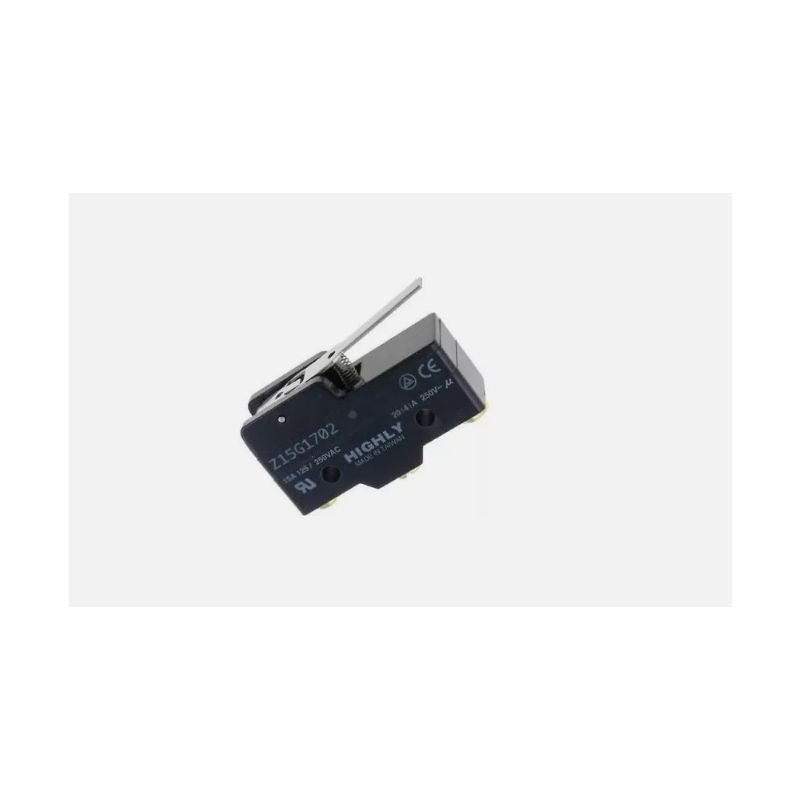 Z15G1702 Microswitch with lever SPDT 15A/250VAC ON-ON 1-position HIGHLY