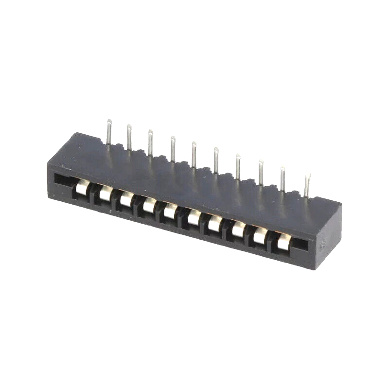 DS1020-10RT1D Connector: FFC/FPC; angled 90°; PIN: 10; THT; tinned; 20m (X5)