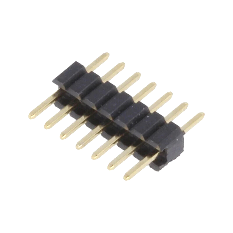 ZL319-7P Pin header; pin strips; male; PIN: 7; straight; 1.27mm; THT; 1x7  (X5)