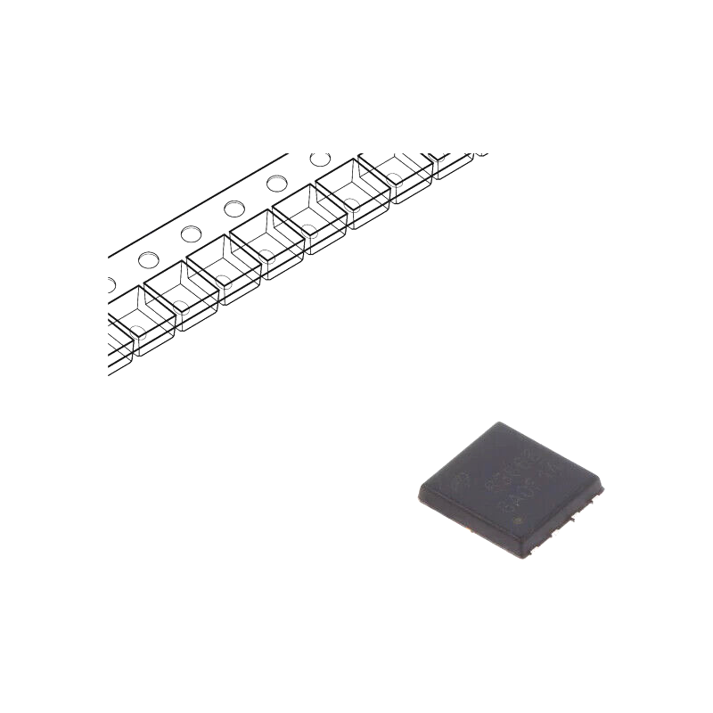 AON6366E Transistor: N-MOSFET; unipolar; 30V; 34A; 18W; DFN5x6