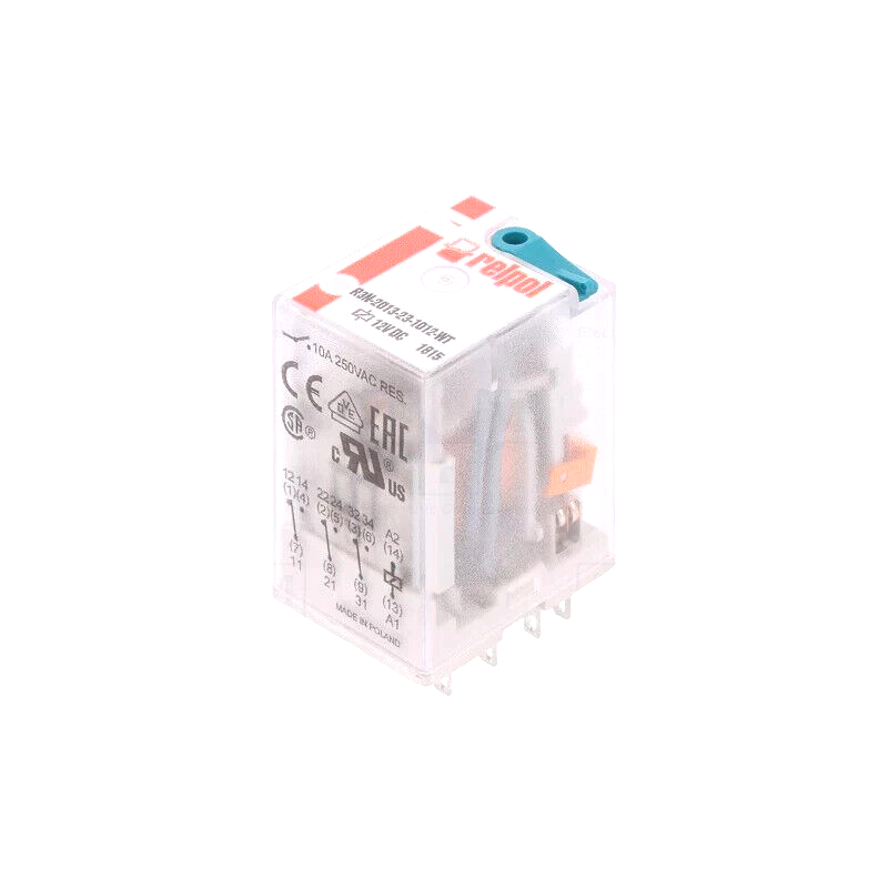 R3N2013231012WT Relay: electromagnetic; 3PDT; Ucoil: 12VDC; Icontacts max: 20A