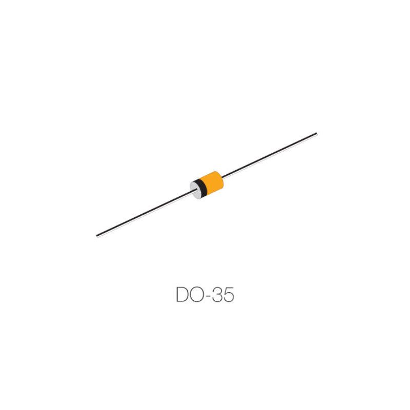 47V 0.4W ZENER DIODE DO-35 (LOT OF 2)