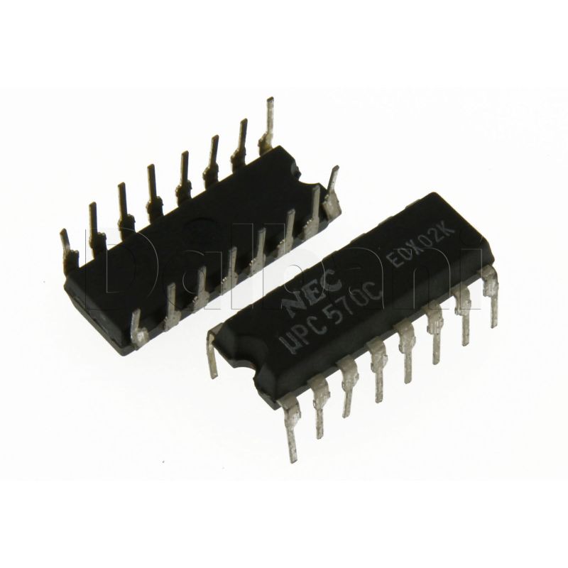 UPC570C INTEGRATED CIRCUIT DIP-16 570C