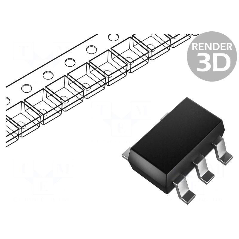 MIC5317-2.5YM5-TR IC: voltage regulator; LDO,linear,fixed; 2.5V; 0.15A; SOT23-5;