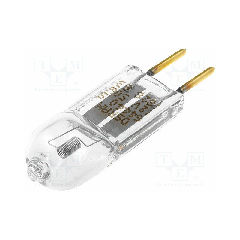 HALO-6.3/50/12  Filament lamp: halogen; 12VAC; 50W; GY6,35; 910lm