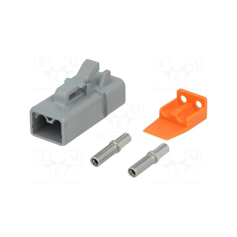 ATP06-2S-KIT01 Connector: wire-wire; ATP; female; plug; for cable; PIN: 2; IP67