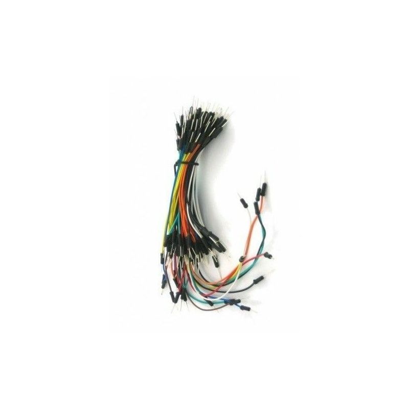 65x Solderless Jumper Wire Kit Breadboard Prototype DuPont Test Lead Arduino Pi