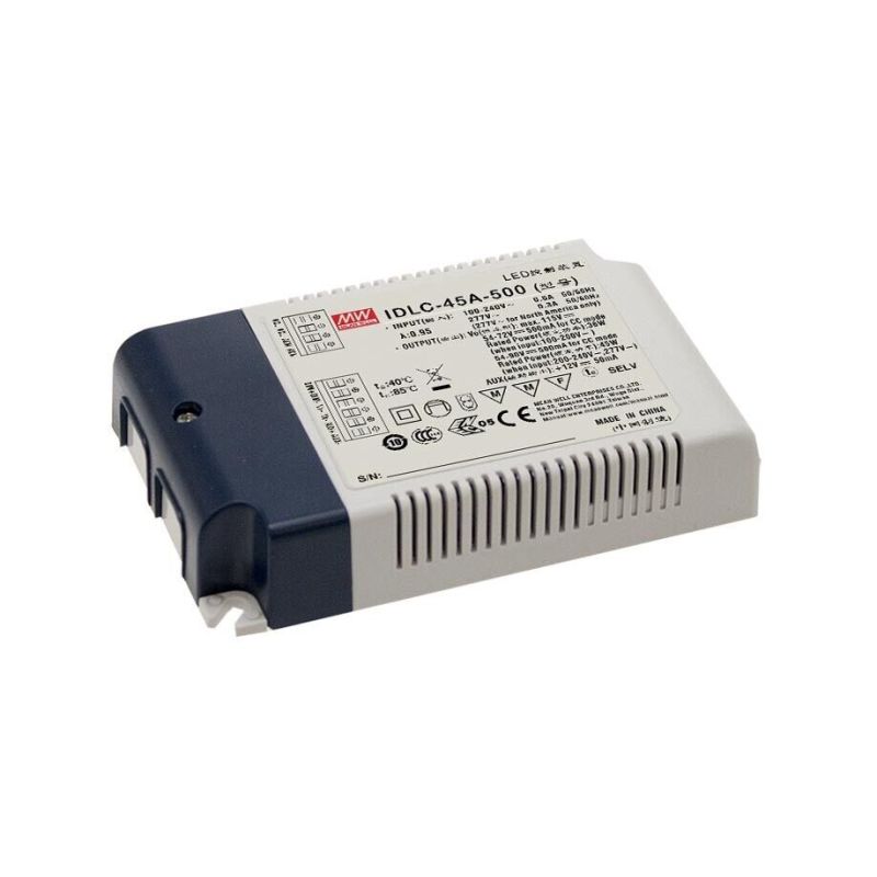 IDLC-45A-350 Power supply: switched-mode; LED; 33W; 57÷95VDC; 350mA; 90÷295VAC