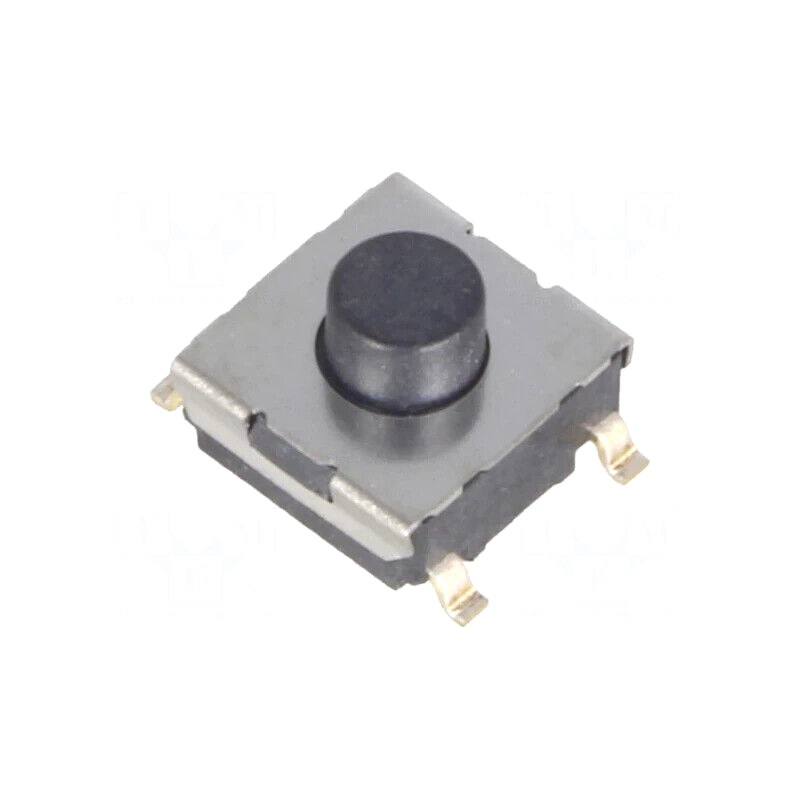 B3FS-1010 Microswitch TACT; SPST-NO; Pos: 2; 0.05A/24VDC; SMT; none; 0.98N (X2)