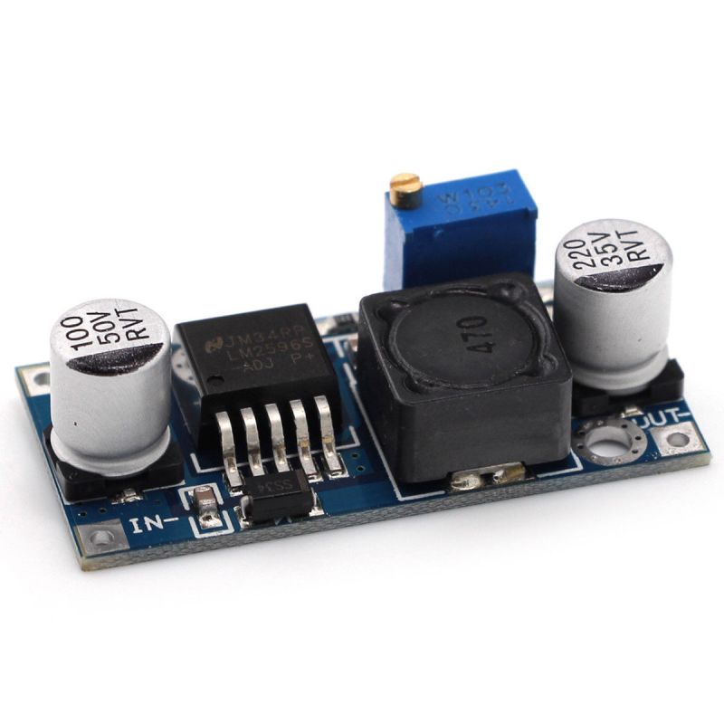 UK LM2596S DC-DC Buck Converter Adjustable Power Supply Step Down Module NE0014