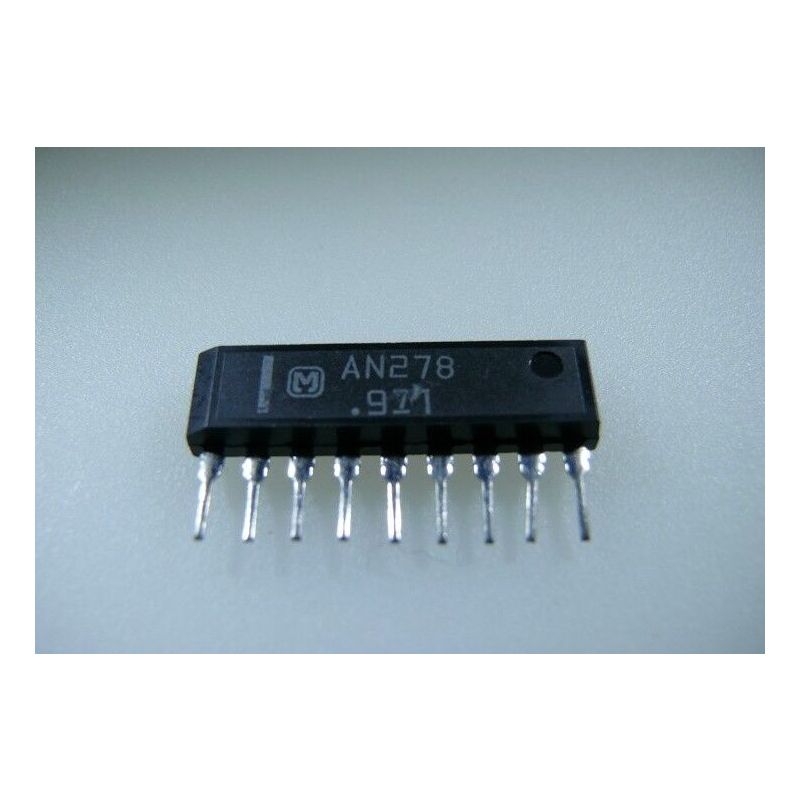 AN278 MATSUSHITA INTEGRATED CIRCUIT SIP-9  (LOT OF 2)
