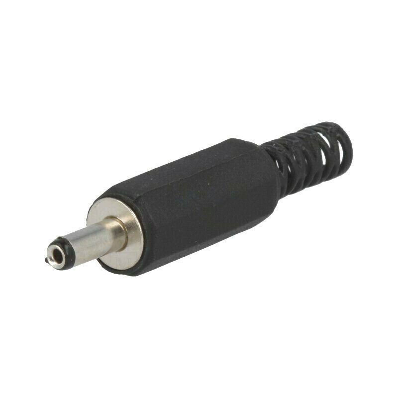 PC-1.4/3.4  Plug; DC supply female; 3,4/1,4mm; 3.4mm; 1.4mm for cable 9.5mm (x2)