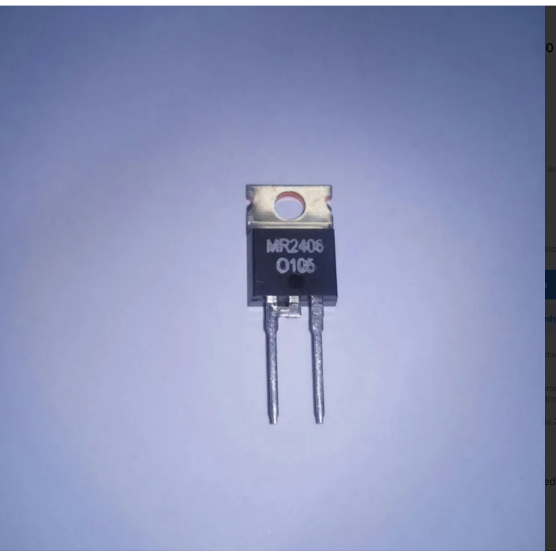 MR2406 24A, 600V ULTRA FAST RECOVERY RECTIFIER TO-220-2