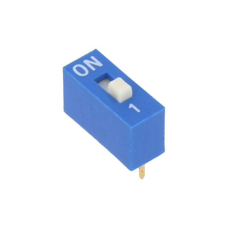 EDG101S Switch: DIP-SWITCH; Poles number: 1; ON-OFF; 0.1A/24VDC; -25÷70°C