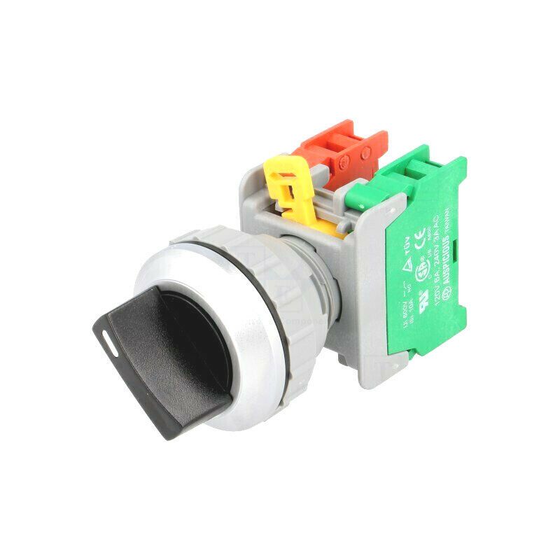 SS30-1-O/C-BK Switch: rotary