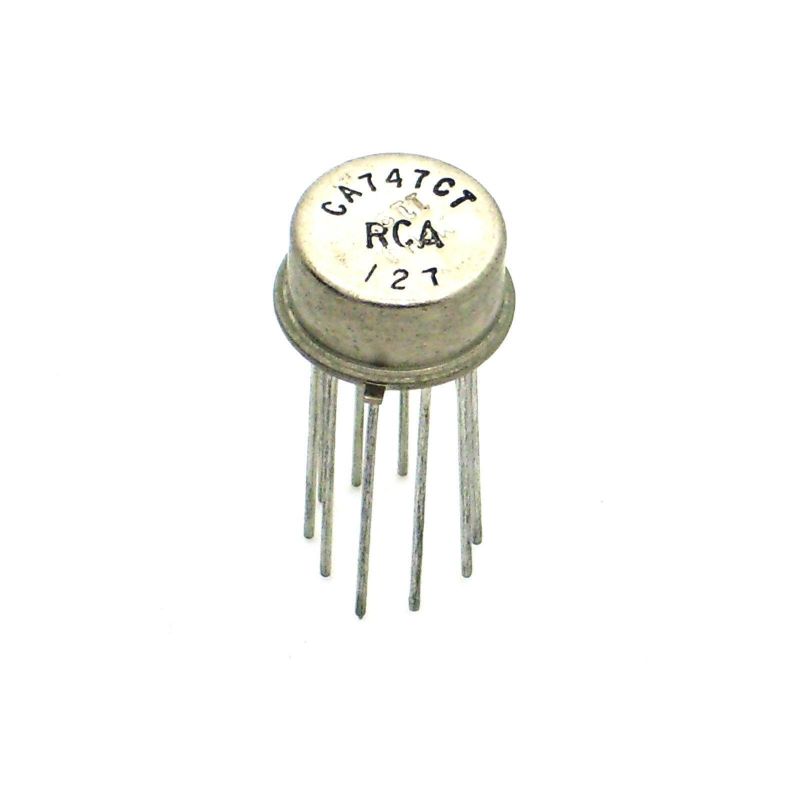 CA747CT INTEGRATED CIRCUIT TO-100