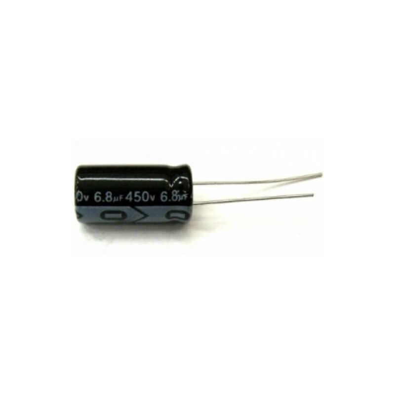 6.8 µF, 450 V Electrolytic Capacitor, Miniature, 6.8uf 450v CAPACITOR 105 °