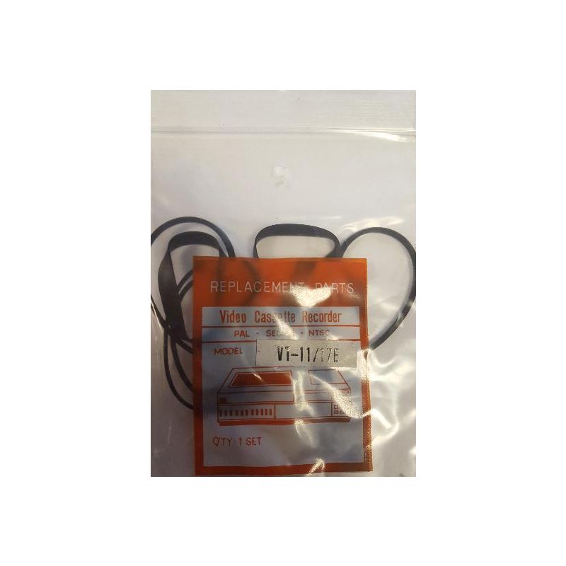 VT-11/17   VIDEO BELT KIT FOR HITATCHI (6)   (LOT OF 10)