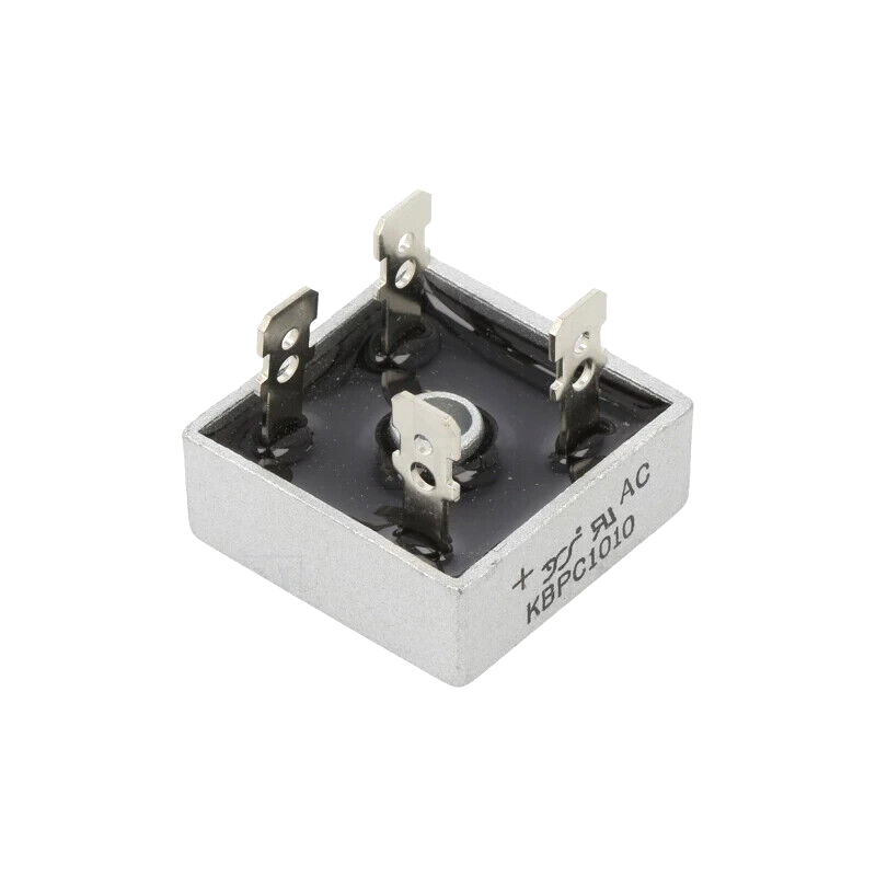KBPC1010F Bridge rectifier: single-phase; Urmax: 1kV; If: 10A; Ifsm: 220A