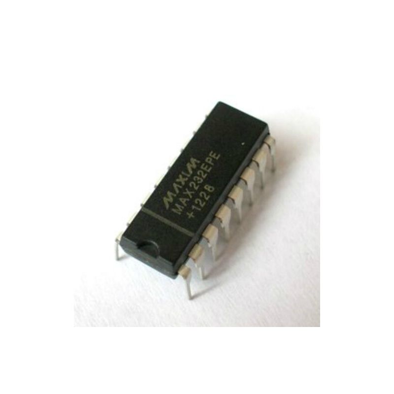 MAX232EPE INTEGRATED CIRCUIT DIP-16  RS-232 Dual Transmitter/Receiver'UK NIKKO