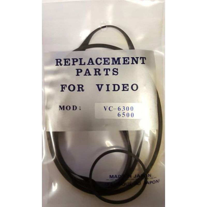 Sharp VC6300/VC6500 VCR Video Belt Kit (5-Piece)