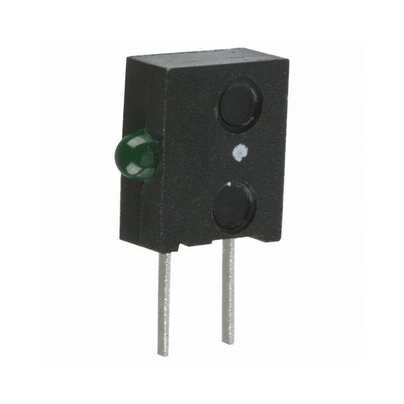 HLMP6820F0010  LED DOME 5V 565NM GN DIFF RA AXL