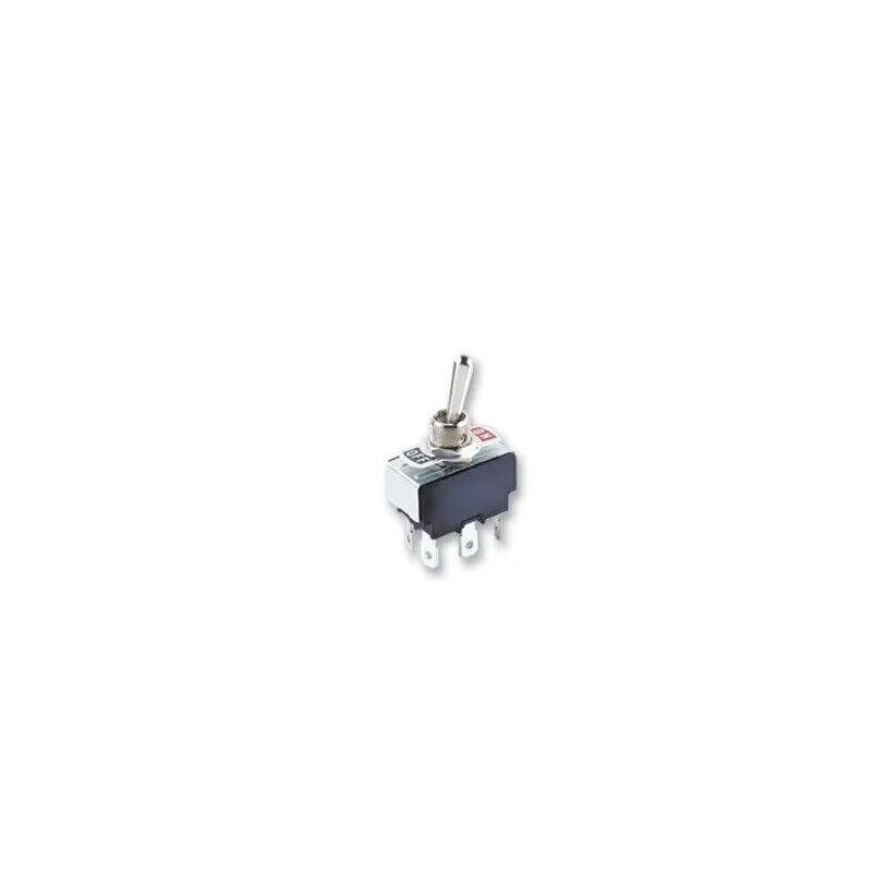 MCR13-28F-05   Toggle Switch, Off-On, DPST, Non Illuminated, MCR13-28, PanelUK